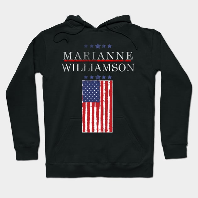 marianne williamson distressed Hoodie by Yaman